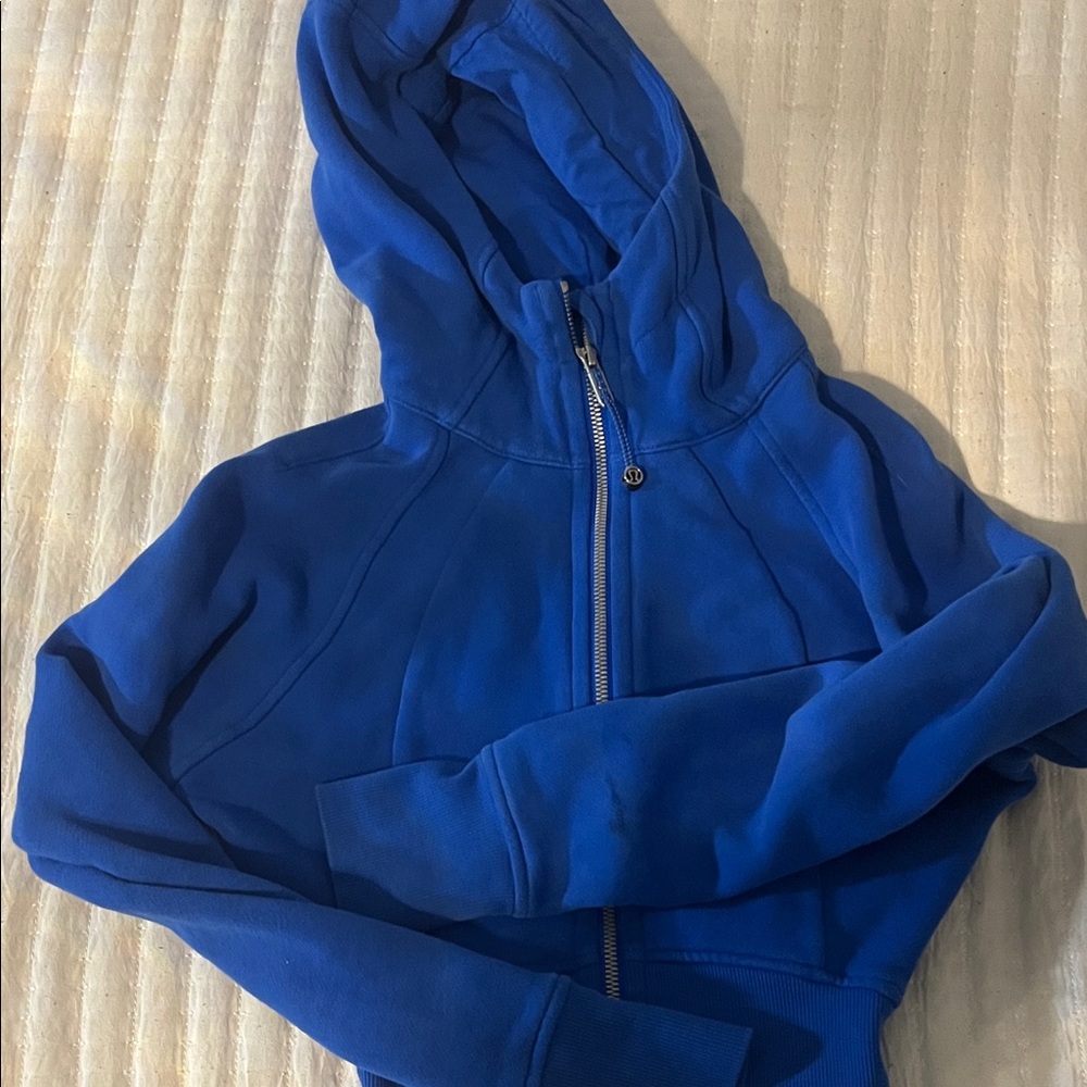 lululemon athletica Royal Blue Full-Zip Hoodie
